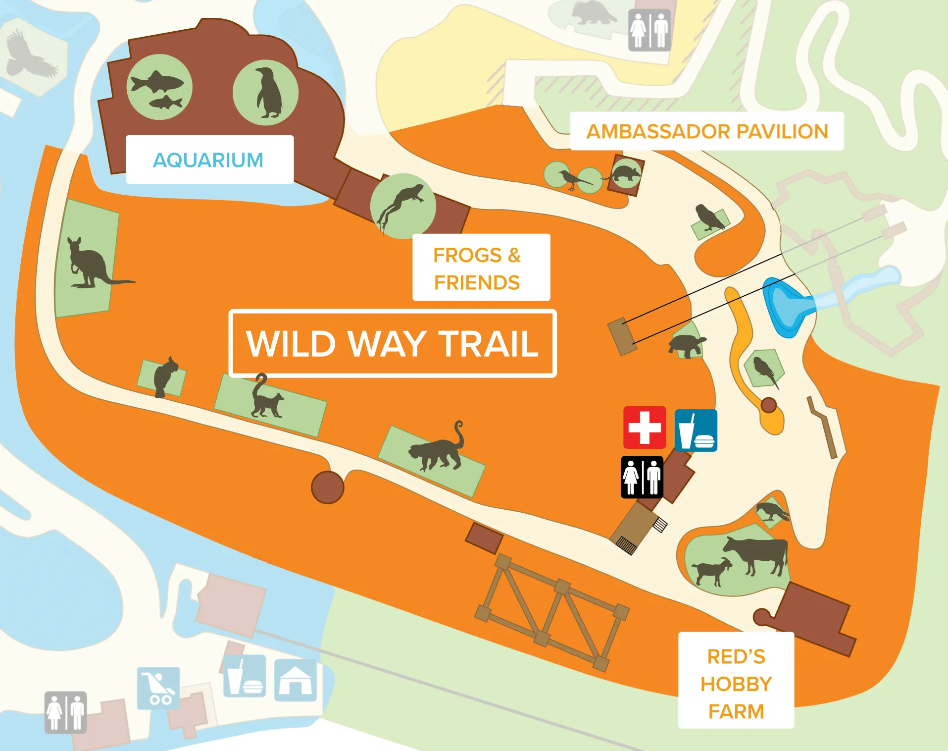 Wild Way Trail Map